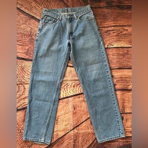 Levi’s Strauss Denim 550 Relaxed Fit Jeans Men 31 x 32 Light Wash